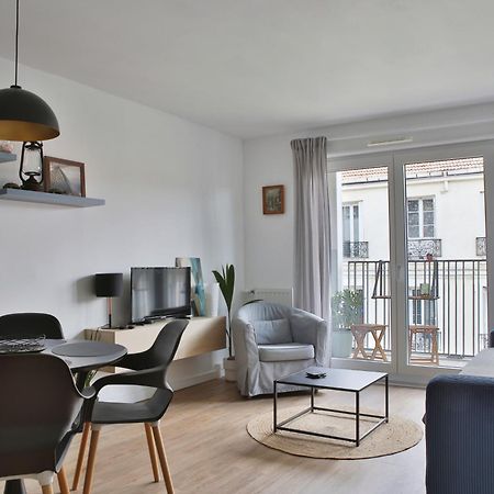 "Starry In So" 47M2, Lits Jumeaux, Parking Gratuit, Rue Calme Et Arboree, Metro 10 Min, Stade De France 24Min A Pied Saint-Ouen  Exteriér fotografie